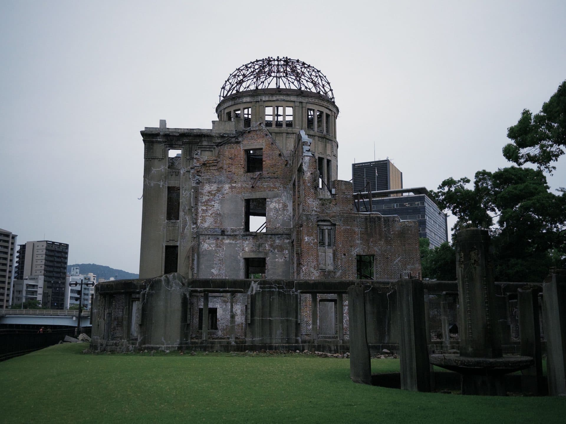 Atomic bomb dome in hiroshima japan