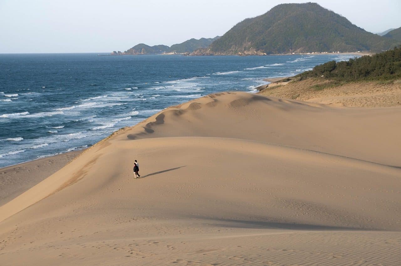 Tottori sand dunes