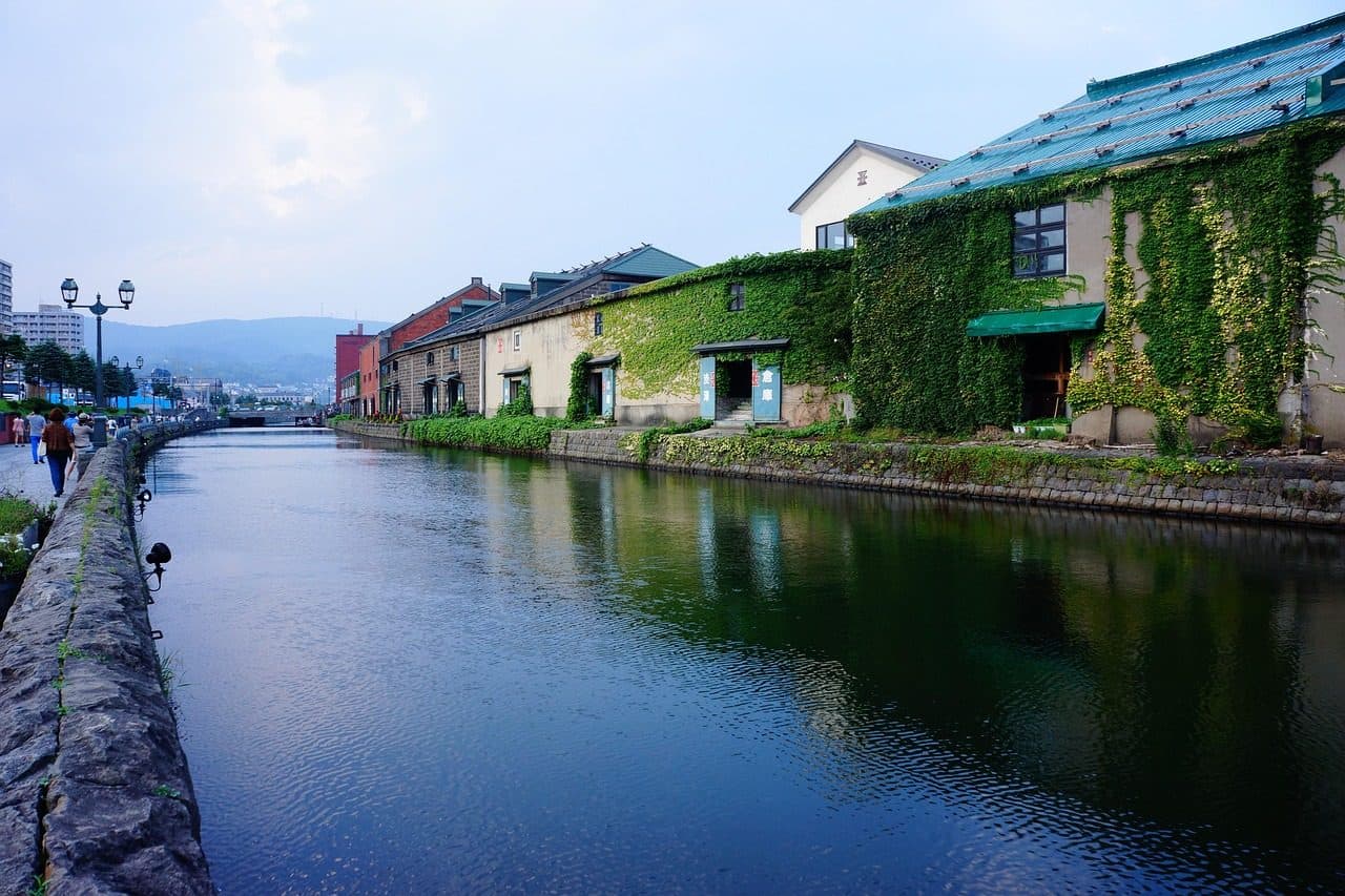 Otaru canal warehouses