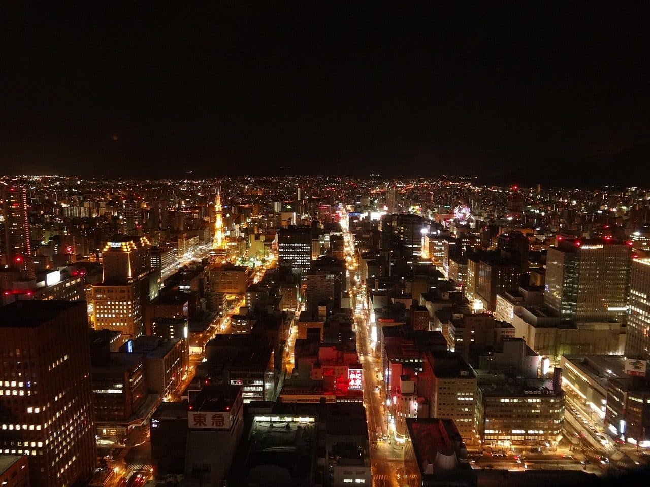 Sapporo TV Tower night