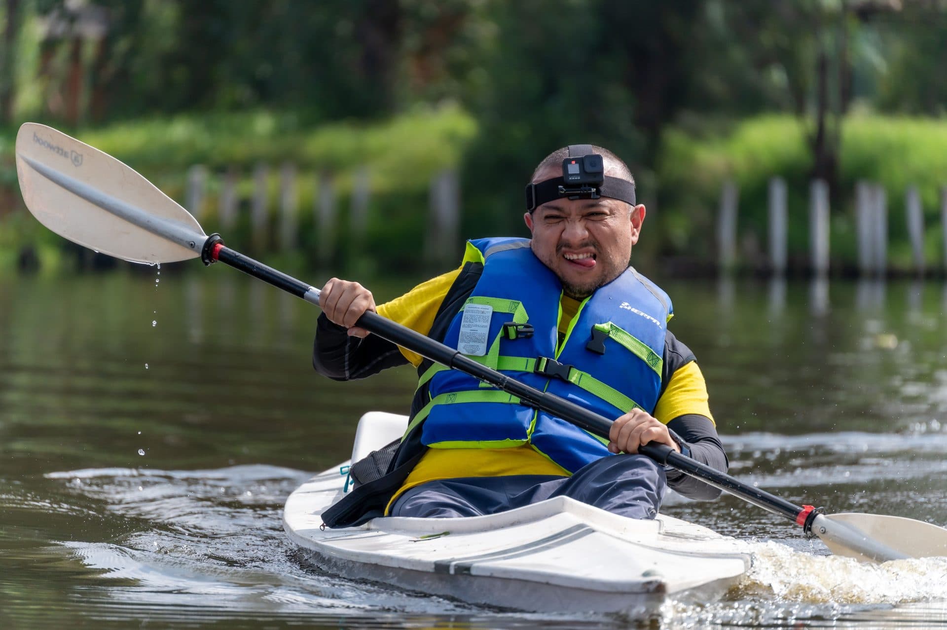 Serene kayaking adventure in jalcomulco mangrove